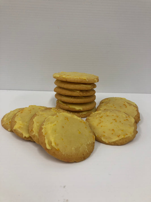Lemon frosted Cookie (8 pack)