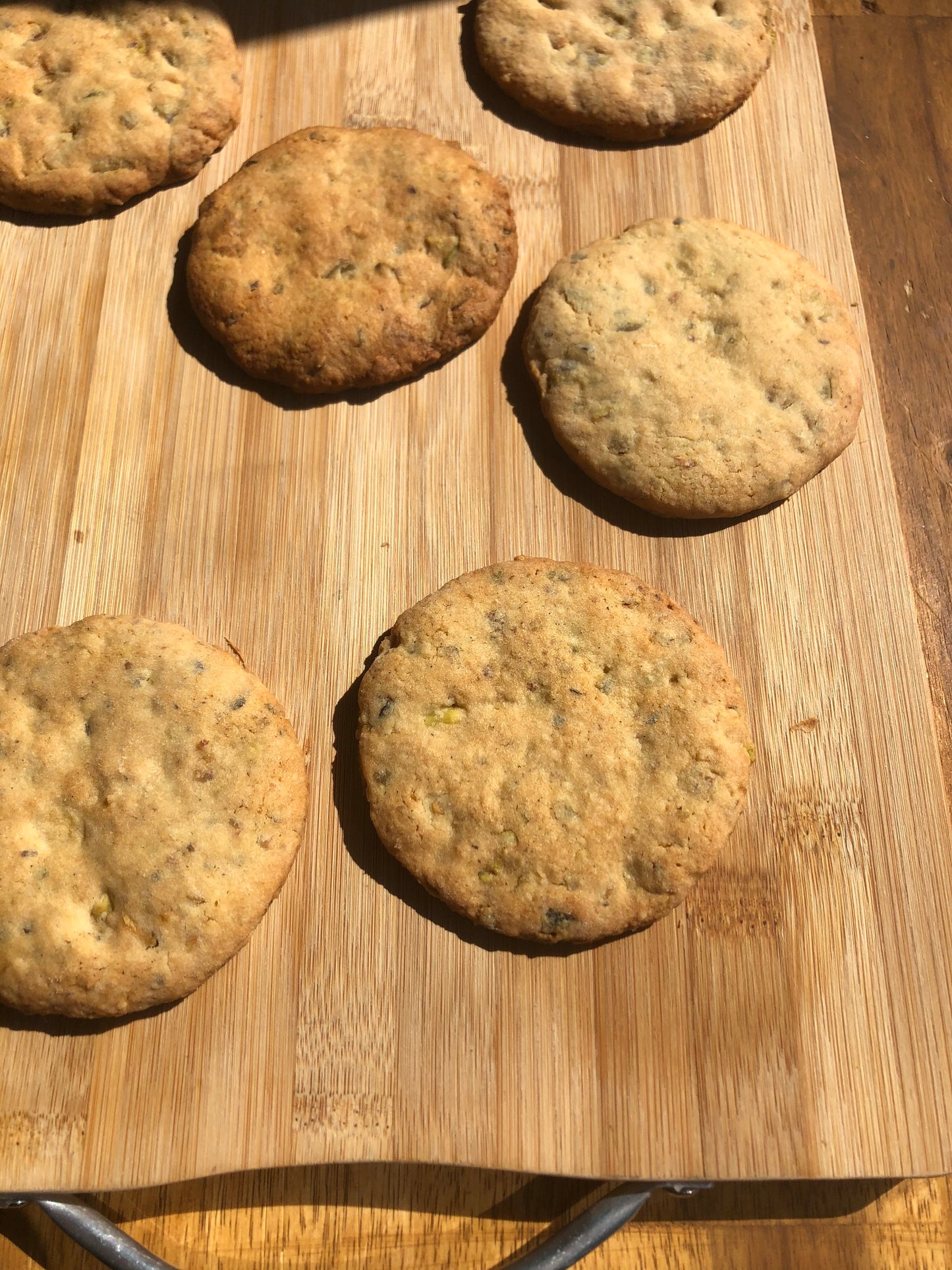 Pistachio & Ginger Cookies (8 pack)